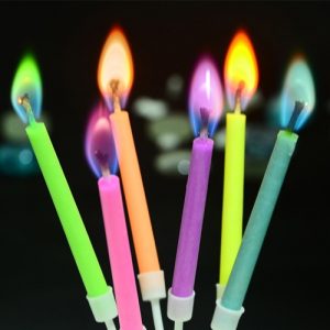 Свечи с цветным пламенем