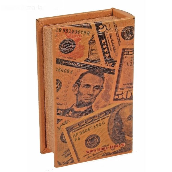 Шкатулка-книга "Я вам желаю денег…"